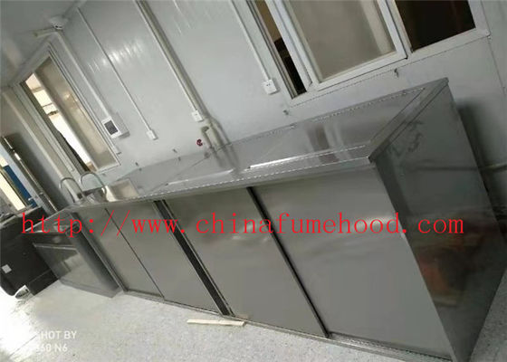 Buen precio Muebles de acero inoxidables de acero inoxidables del laboratorio del estudio de antecentes del color de acero de 3000 milímetros de longitud para el hospital y la escuela Labotatory en línea
