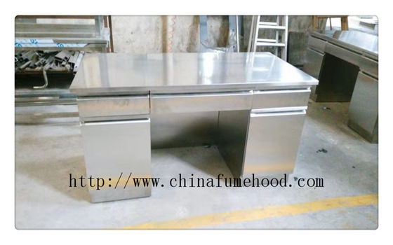 Buen precio Precio de fábrica que diseña el banco lateral de acero inoxidable del laboratorio de los muebles del laboratorio en línea