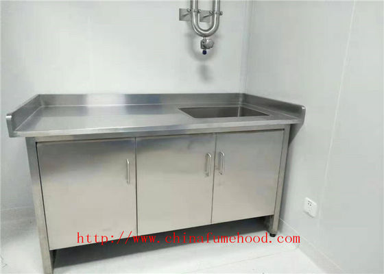Buen precio 3000 L o 4500 milímetros L muebles de acero inoxidables inoxidables blancos del laboratorio del banco de trabajo de acero en línea
