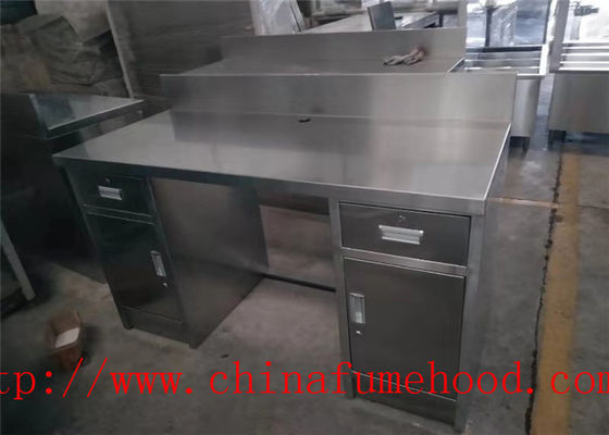 Buen precio Gabinetes de acero inoxidables fríos revestidos del laboratorio, estudio de antecentes impermeable del laboratorio del metal en línea