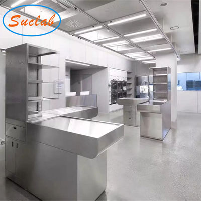 Buen precio Sustancia química multi de acero inoxidable de la función del banco de laboratorio del marco de C resistente en línea