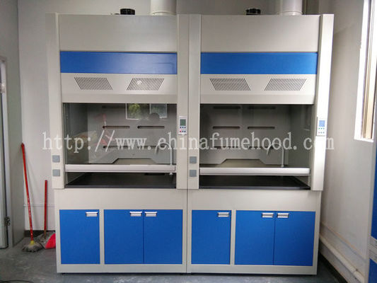Buen precio capilla de acero del humo de la anchura de 1500m m, capilla del extractor del laboratorio de Benchtop de la resina fenólica en línea