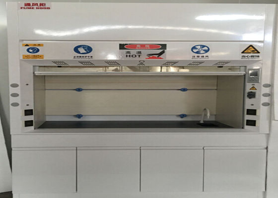 Buen precio Trazador de líneas interno del humo del laboratorio de la universidad del tablero fisicoquímico de acero de la capilla HPL en línea