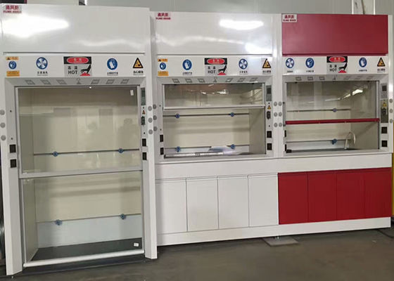Buen precio Humo químico Hood Adjustable Air Volume Up del laboratorio del SGS a 0.5m/S en línea