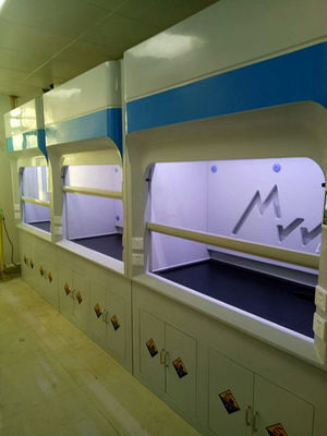 Buen precio Armario de humo blanco del laboratorio de Multiscene, capilla a prueba de humedad del humo de Benchtop en línea