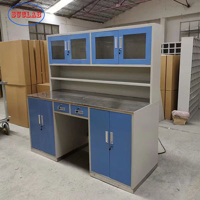 Buen precio A prueba de humedad práctico del hospital de los muebles resistentes químicos del laboratorio en línea