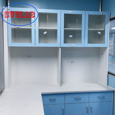 Buen precio El gabinete de pared ácido de los muebles del laboratorio del hospital de la prueba impermeabiliza práctico en línea