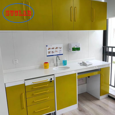 Buen precio Muebles para el hospital de técnicos dentales Malasia con soporte de mesa ajustable en línea