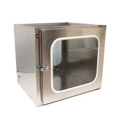 Buen precio Paso de acero inoxidable del recinto limpio con entrelazar mecánico de la caja en ambos lados en línea