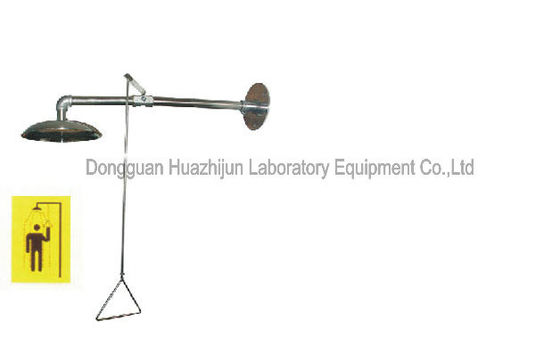 Buen precio Fabricante montado en la pared de acero inoxidable de China del lavado del ojo de la ducha de la emergencia 304 en línea