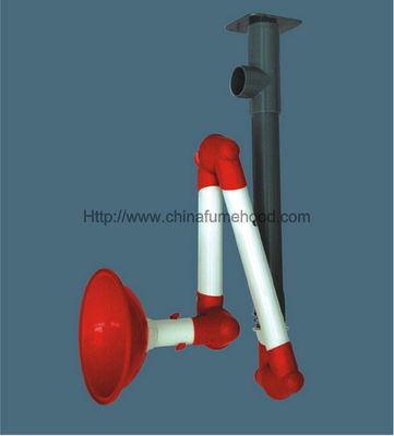 Buen precio Brazo flexible del extractor del humo del laboratorio con el volumen ajustable de la ventilación en línea