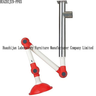 Buen precio Perno de centro de los SS del laboratorio de las colocaciones del humo del extractor de los brazos montados en la pared 304 del extractor en línea