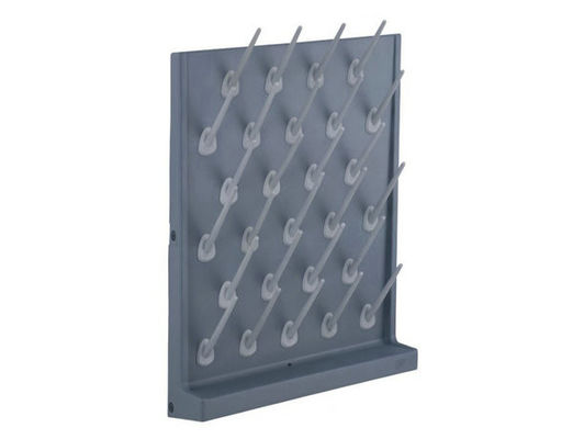 Buen precio Cara PP de Pegboard de la prueba ácida del equipo de laboratorio de ciencia la sola gotea el estante en línea