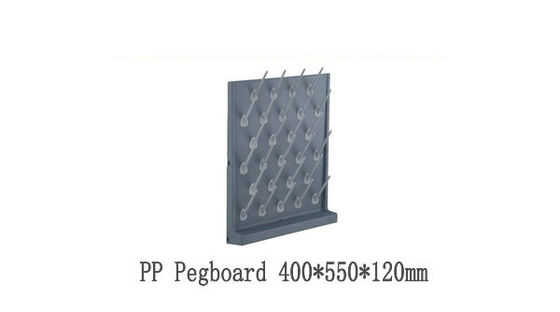 Buen precio Pegboard de PP de cara única / Pegboard resistente a ácidos y alcalinos / Proveedor de pegboard de PP en línea