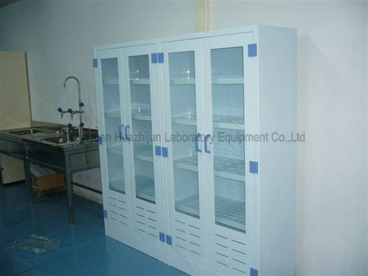 Buen precio Gabinetes de almacenamiento anticorrosivos del laboratorio con las puertas de cristal multiusos en línea