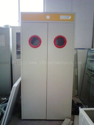 Buen precio Gabinete ventilado práctico del cilindro de gas a prueba de herrumbre con el sistema de alarma en línea
