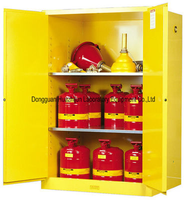Buen precio Armario de almacenamiento líquido inflamable durable, sustancias químicas seguras del gabinete del fuego a prueba de herrumbre en línea