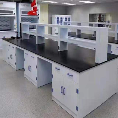 Buen precio Instalación rápida Muebles de laboratorio de química Banco de trabajo de laboratorio Cartón de exportación estándar en línea