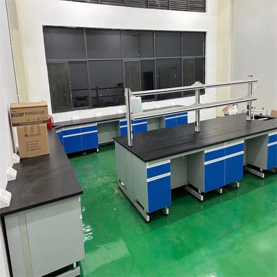 Buen precio Estructura integrada de madera para muebles de laboratorio de química con fácil instalación en línea