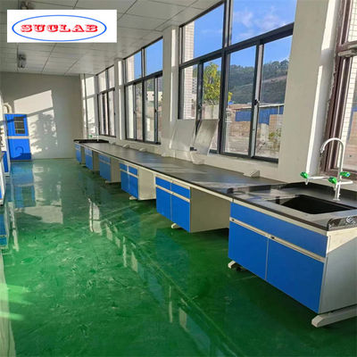Buen precio Optimizar el almacenamiento de bancos de pared de laboratorio espacial con función de chorro de arena en línea