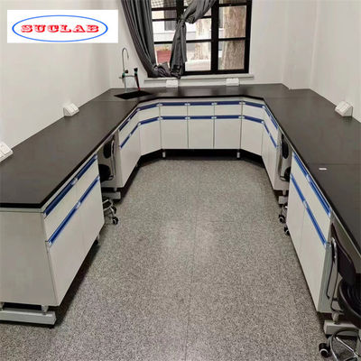 Buen precio Muebles de laboratorio de química de acero inoxidable personalizables y duraderos con estructura modular en línea