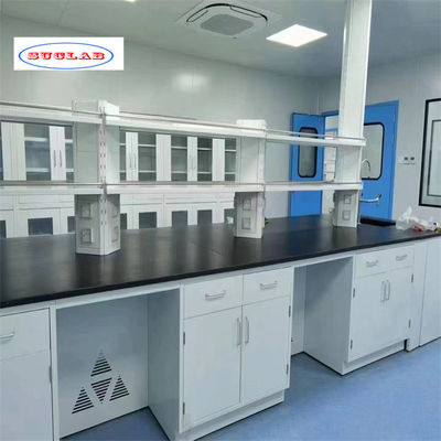 Buen precio Muebles de laboratorio funcionales y clásicos con paquete de madera contrachapada para exportación en línea