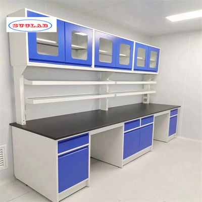 Buen precio Bench de laboratorio de acero completo hecho a medida con embalaje de contrachapado de exportación en línea