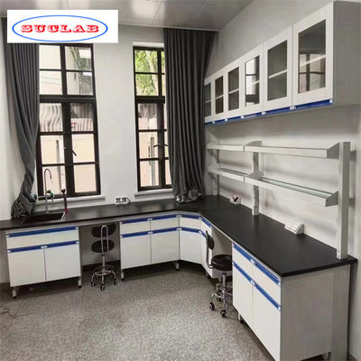 Buen precio Muebles de laboratorio de química de diseño moderno con embalaje de madera contrachapada de exportación en línea