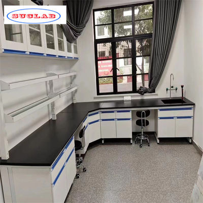 Buen precio Muebles de laboratorio de química personalizables con diseño modular de acero inoxidable en línea