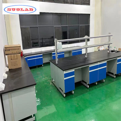 Buen precio Como dibujo de la Química Experimentación de la mesa con el número de agujeros y estantes en línea