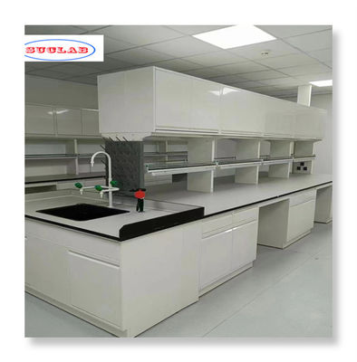 Buen precio Muebles de laboratorio de química de 80 kg con número de ruedas como dibujo en línea