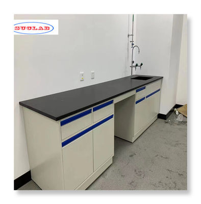 Buen precio Banco de la isla de laboratorio versátil con configuraciones de almacenamiento personalizables en línea