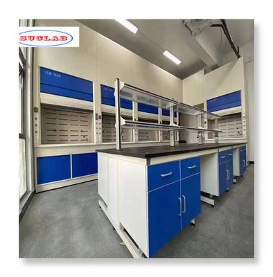 Buen precio 120cm X 60cm X 90cm Banco de laboratorio de química con estilo moderno y alta seguridad en línea