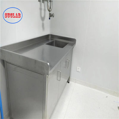 Buen precio Muebles de laboratorio pulidos hechos a medida Banco de laboratorio con diseño y número personalizable de tiradores para laboratorios en línea