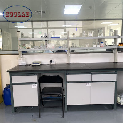 Buen precio Revestimiento en polvo Muebles de laboratorio de química con diseños personalizables de fácil instalación en línea