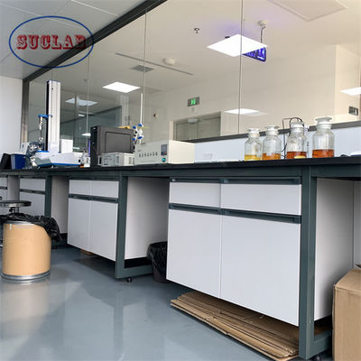 Buen precio Muebles de laboratorio de química modulares orientados a la seguridad Muebles de laboratorio para instalaciones de investigación en línea