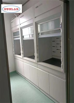 Buen precio Capuchón de humo horizontal hecho a medida con limpiador para la venta Flujo de aire 400m3/h Para laboratorio de escuela y hospital en línea