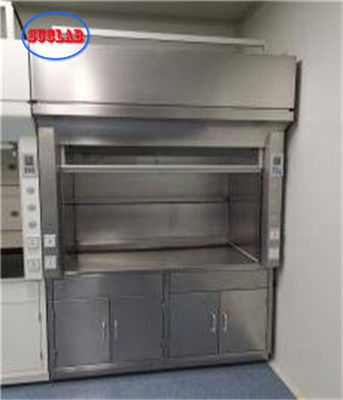 Buen precio Clasificadores de humos de laboratorio montados en la pared con voltaje de 110V/220V para aplicaciones de laboratorio en línea