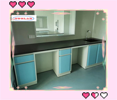 Buen precio OEM Banco de laboratorio de química Bancos de trabajo de laboratorio con estructura de acero de mango de aleación de aluminio de inserción en línea
