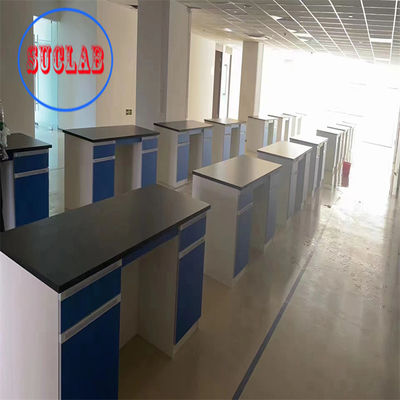 Buen precio Banco de laboratorio personalizable con estantes para L*1500/750 W *800/850 mm H en línea