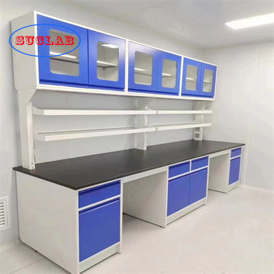 Buen precio Mesa de laboratorio de química rectangular con bisagra de amortiguación DTC 175° ajustable en línea