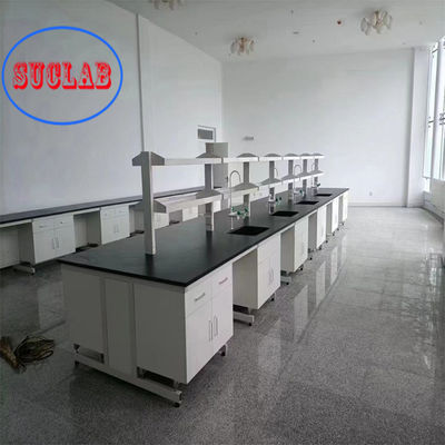 Buen precio Muebles de banco de laboratorio de pie ajustable DTC105 DEG bisagras Seguridad resistente a productos químicos en línea