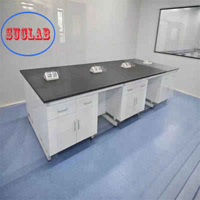Buen precio Mesas de laboratorio a prueba de fuego con superficie de trabajo de resina fenólica laminada resistente a productos químicos DTC105 DEG en línea