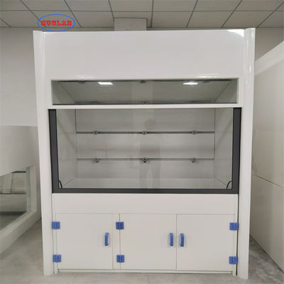 Buen precio Resistencia a sustancias químicas Clase 100 Fumo de laboratorio Armario Instalación montada en pared en línea