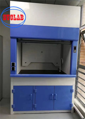 Buen precio Resina epoxi Laboratorio Armarios de humo Resistente al ácido y alcalino 0,5-0,8 m/s Velocidad del aire en línea