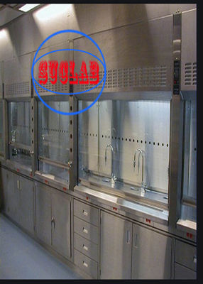Buen precio Control de microordenadores con conductos de laboratorio Suministradores de capuchones de humos con 1000 m3/h de volumen de aire en línea