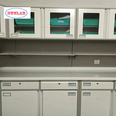Buen precio Equipo de hospital de acero completo fabricante de gabinetes de desecho para hospitales o hospitales funcionales en línea