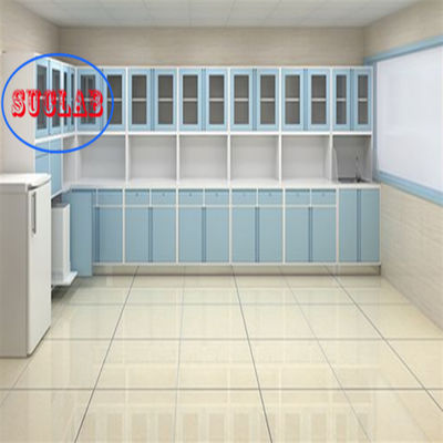 Buen precio Acero inoxidable / Acero completo Tres secciones de deslizamiento de hospital Disposable Cabinet de tratamiento fabricante para el hospital en línea