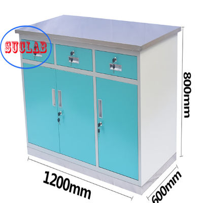 Buen precio 110 grados de bisagra de la pared montado gabinetes de almacenamiento médico para instalaciones médicas en línea