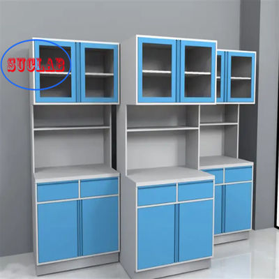 Buen precio 110 grados de bisagra de acero completo hospital clínica muebles de desecho bancos de trabajo con tres secciones de deslizamiento en línea